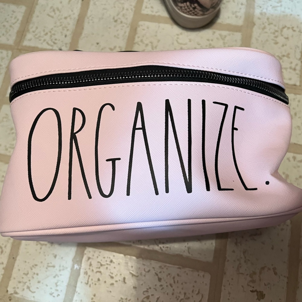 RAE DUNN makeup bag
